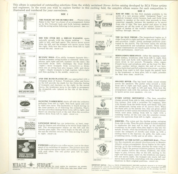 Various : Stereo Action Unlimited! (LP, Album, Comp)