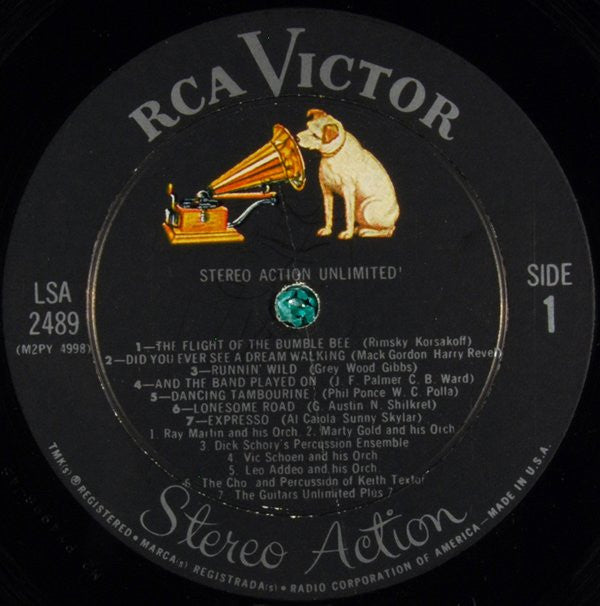 Various : Stereo Action Unlimited! (LP, Album, Comp)