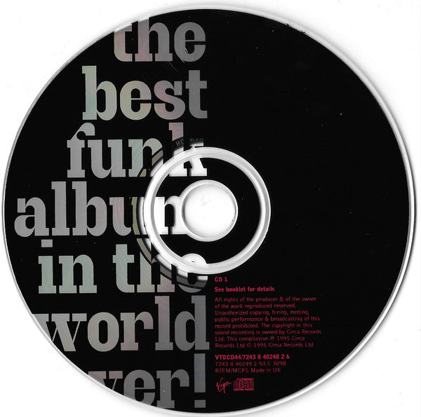 Various : The Best Funk Album In The World...Ever (2xCD, Comp)