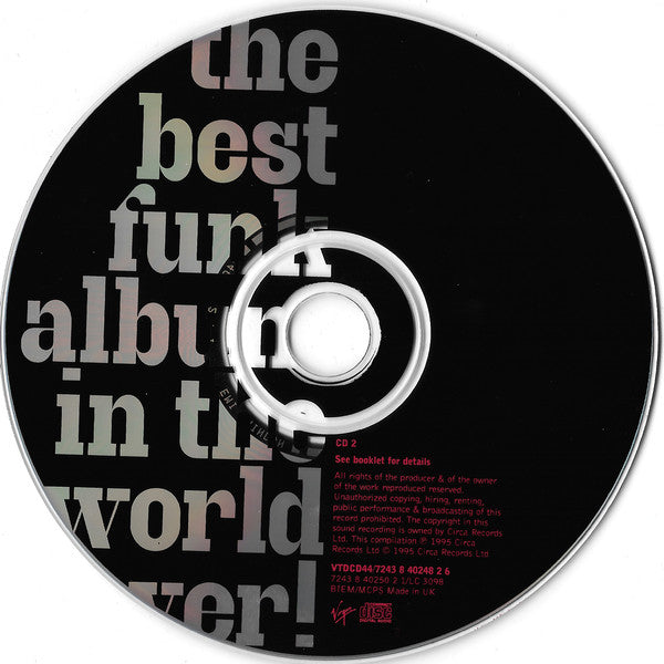 Various : The Best Funk Album In The World...Ever (2xCD, Comp)