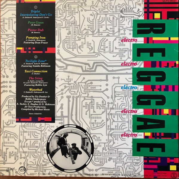 The Taxi Gang : Electro - Reggae  (LP, Album)