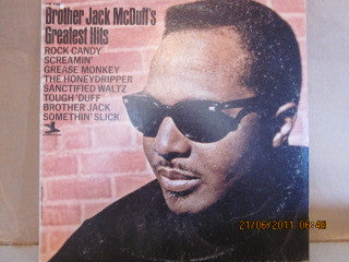 Brother Jack McDuff : Brother Jack McDuff's Greatest Hits (LP, Comp, Mono)