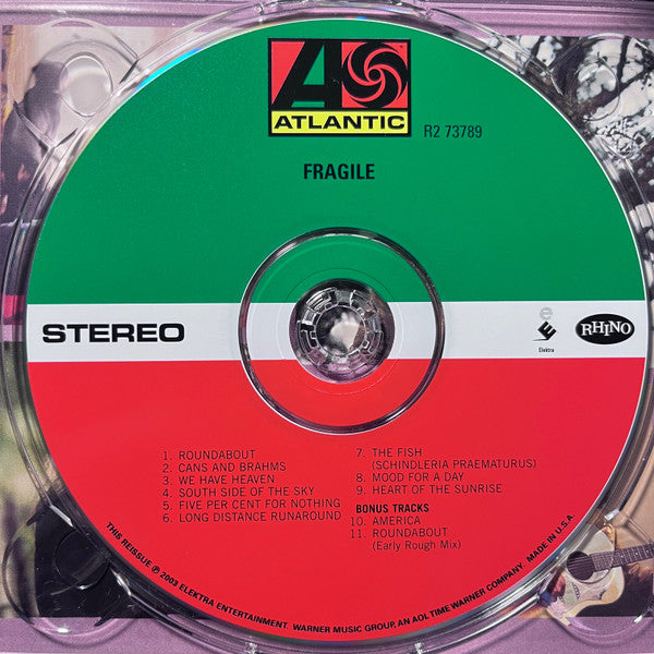 Yes : Fragile (CD, Album, RE, RM, Dig)