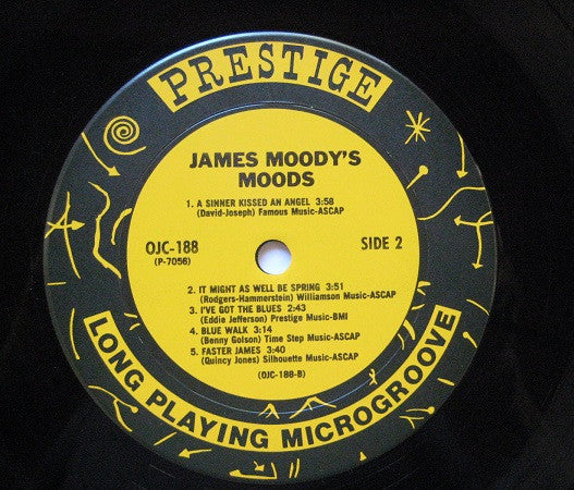 James Moody : James Moody's Moods (LP, Album, RE)