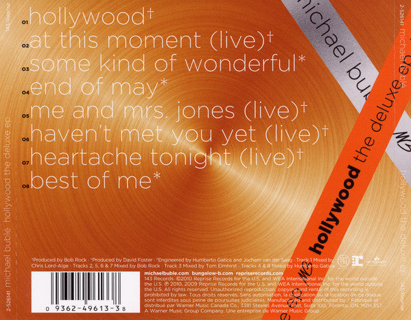 Michael Bublé : Hollywood: The Deluxe EP (CD, EP)