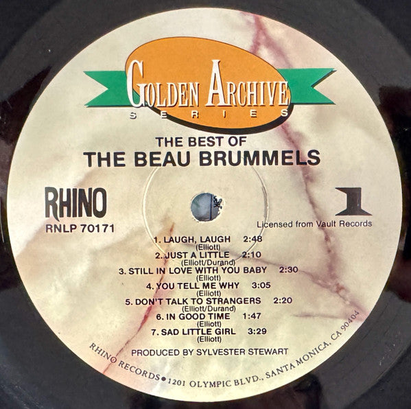 The Beau Brummels : The Best Of The Beau Brummels (LP, Comp)