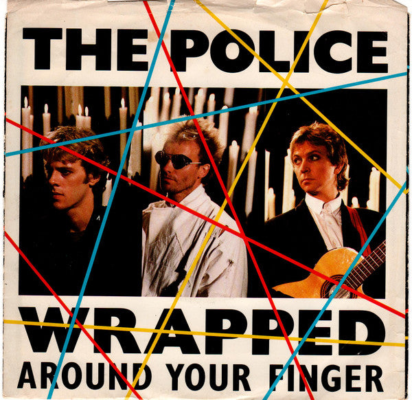 The Police : Wrapped Around Your Finger (7", Single, Styrene, R -)