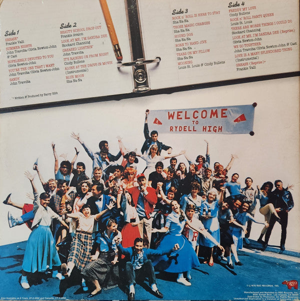Various : Grease (The Original Soundtrack From The Motion Picture) (2xLP, Album, Ric)