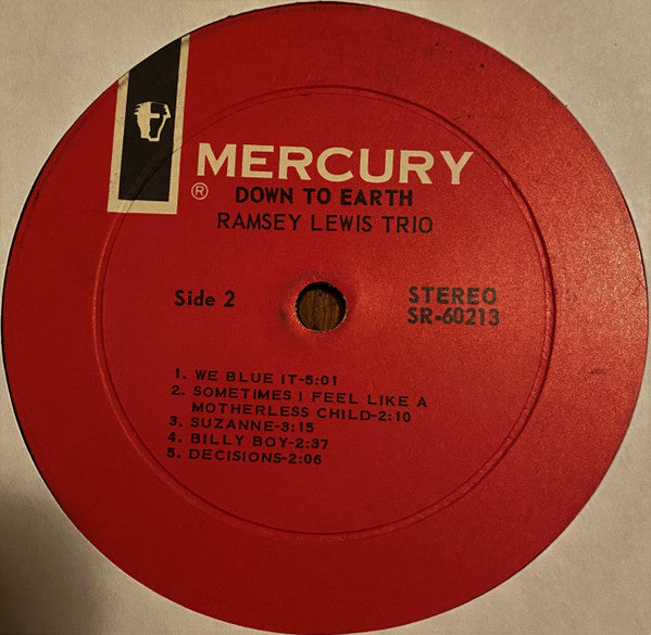 The Ramsey Lewis Trio : Down To Earth (Music From The Soil) (LP, Album)