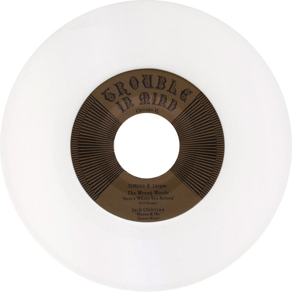 Various : Trouble In Mind Covers EP 2011 (7", RSD, Ltd, Num, Whi)