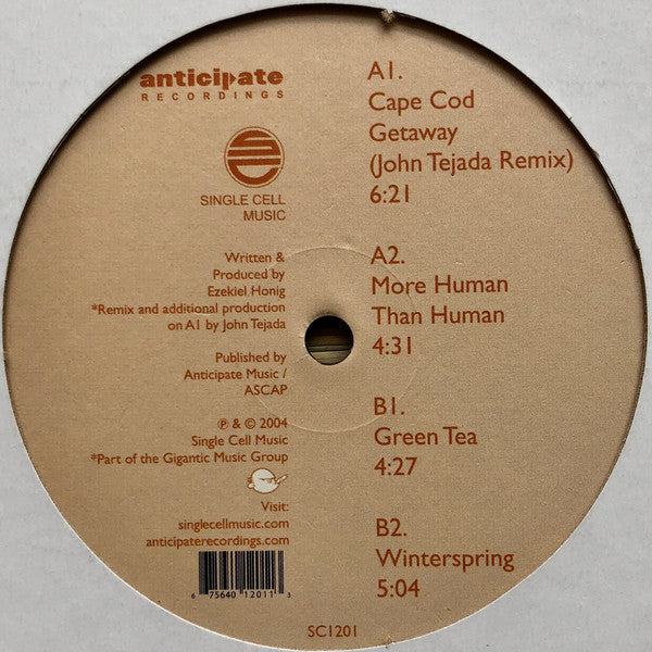 Ezekiel Honig : People Places & Things Sampler (12", Smplr)