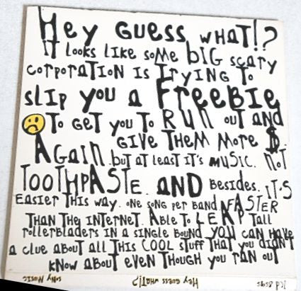 Various : Hey Guess What? (CD, Promo, Smplr)