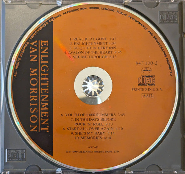 Van Morrison : Enlightenment (CD, Album)