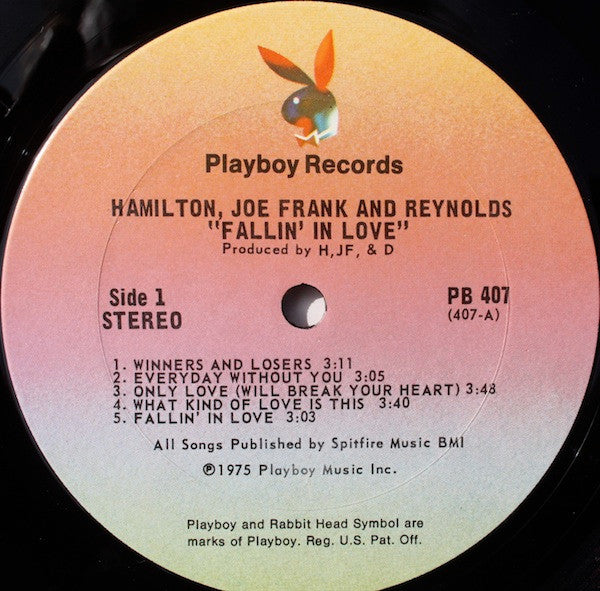 Hamilton, Joe Frank & Reynolds : Fallin' In Love (LP, Album, Ter)