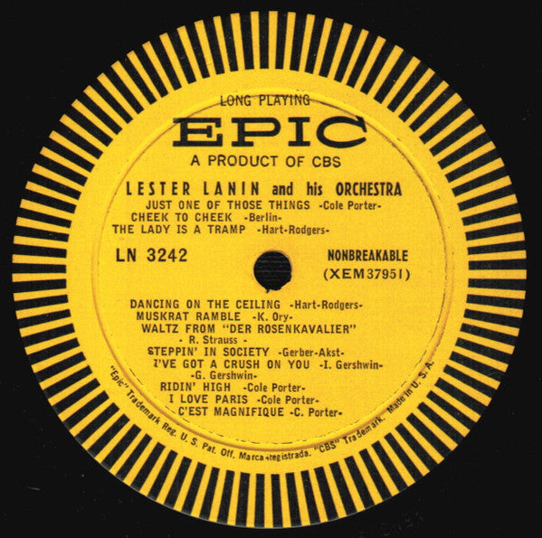 Lester Lanin And His Orchestra : Lester Lanin And His Orchestra (LP, Album)