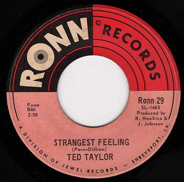 Ted Taylor : You Got To Feel It (7")
