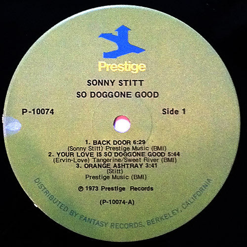 Sonny Stitt : So Doggone Good (LP, Album)