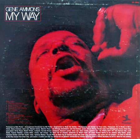 Gene Ammons : My Way (LP, Album)