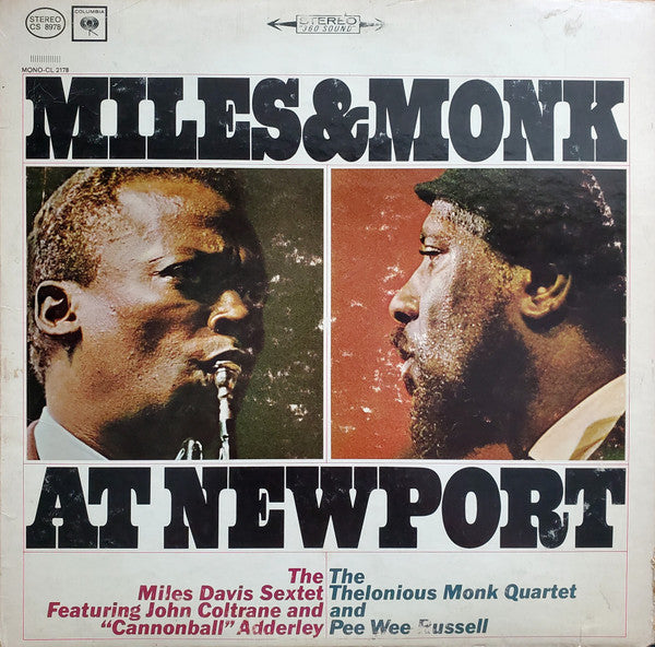 The Miles Davis Sextet & The Thelonious Monk Quartet : Miles & Monk At Newport (LP, Album)