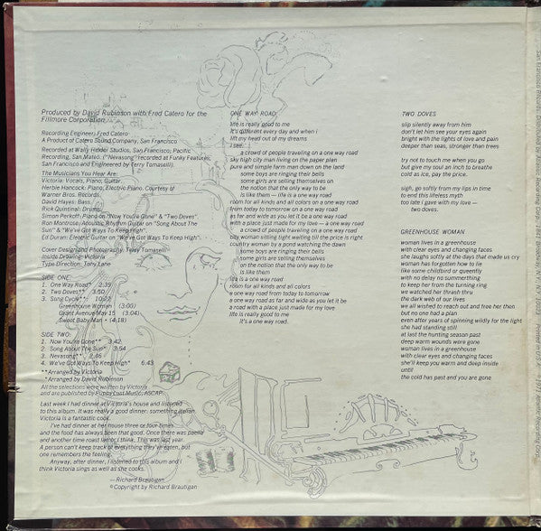 Victoria Domagalski : Victoria (LP, Album, Pre)