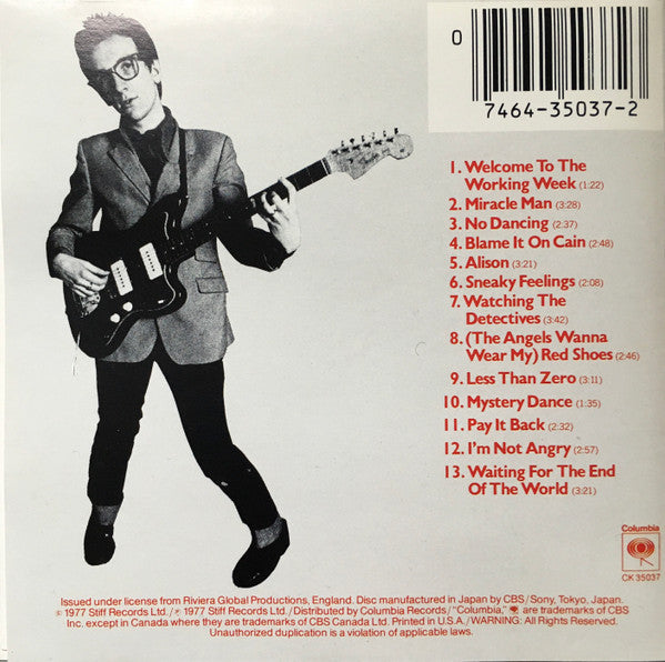 Elvis Costello : My Aim Is True (CD, Album, RE)