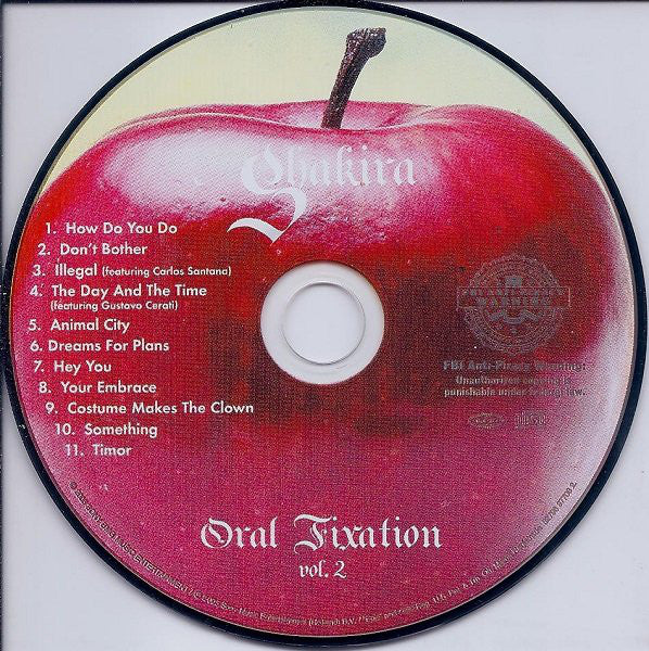 Shakira : Oral Fixation Vol. 2 (CD, Album)
