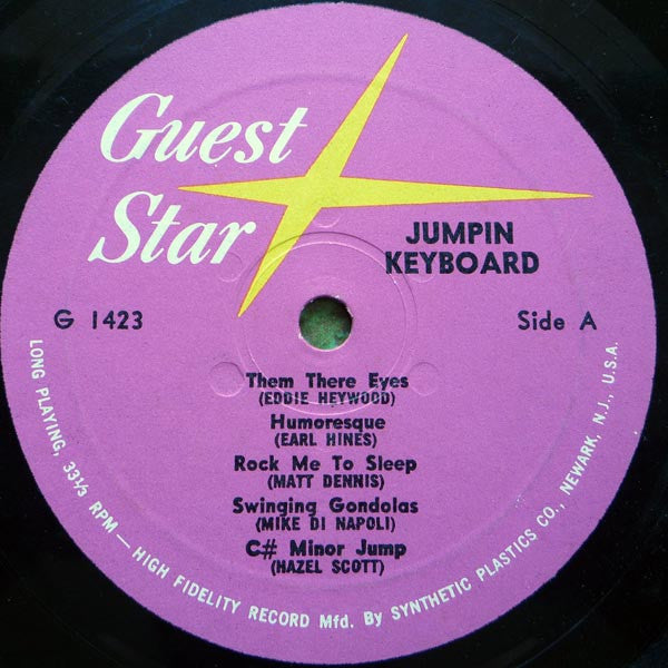 Eddie Heywood : Jumpin Keyboard (LP, Album, Comp, Mono)