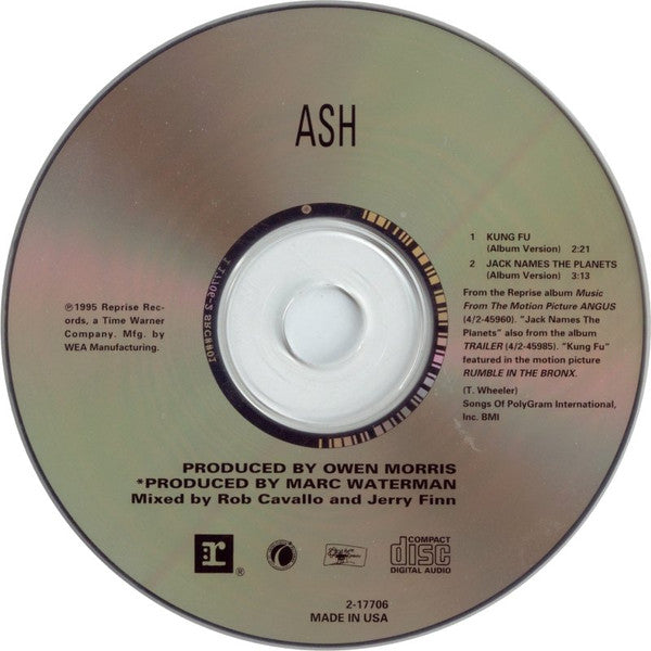 Ash : Kung Fu (CD, Single)