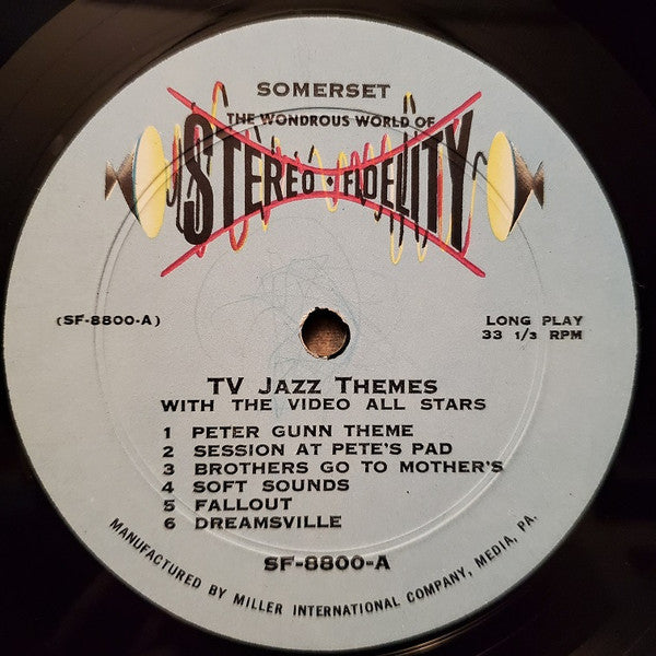 The Video All-Stars : TV Jazz Themes (LP)