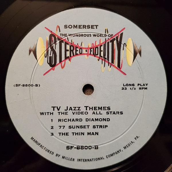 The Video All-Stars : TV Jazz Themes (LP)