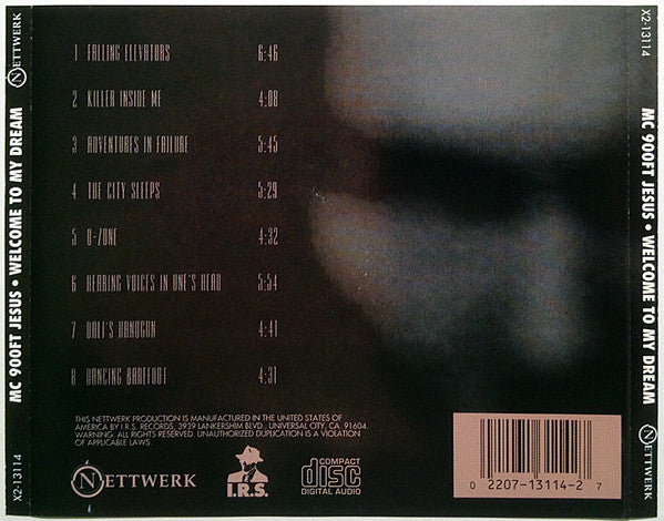 MC 900 Ft Jesus : Welcome To My Dream (CD, Album, Cap)