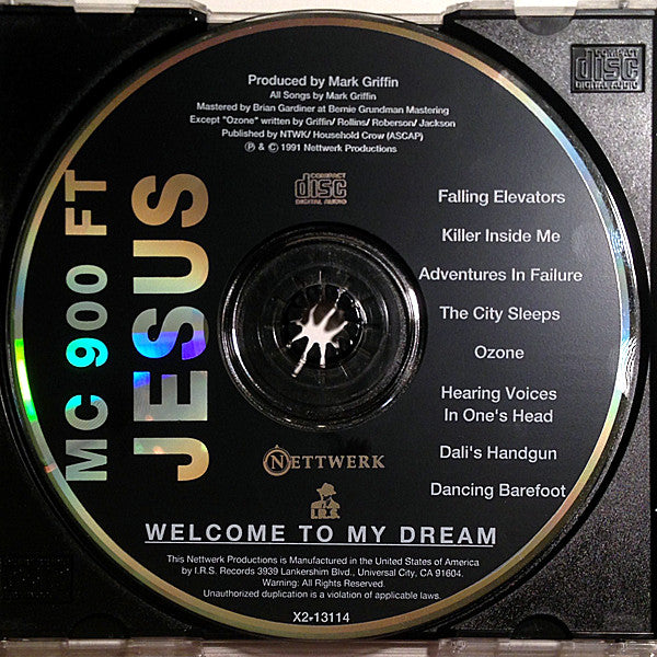 MC 900 Ft Jesus : Welcome To My Dream (CD, Album, Cap)