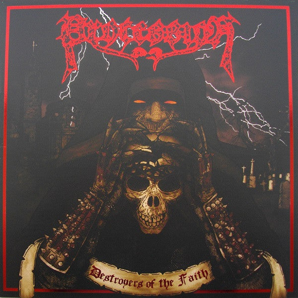 Procession (3) : Destroyers Of The Faith (LP, Album, Ltd, RP, Red)
