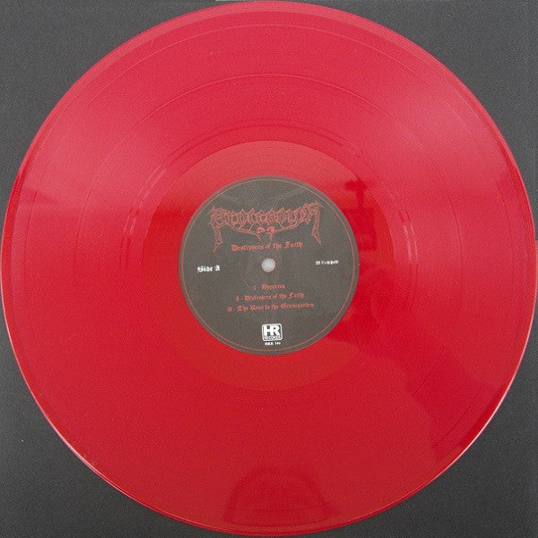 Procession (3) : Destroyers Of The Faith (LP, Album, Ltd, RP, Red)