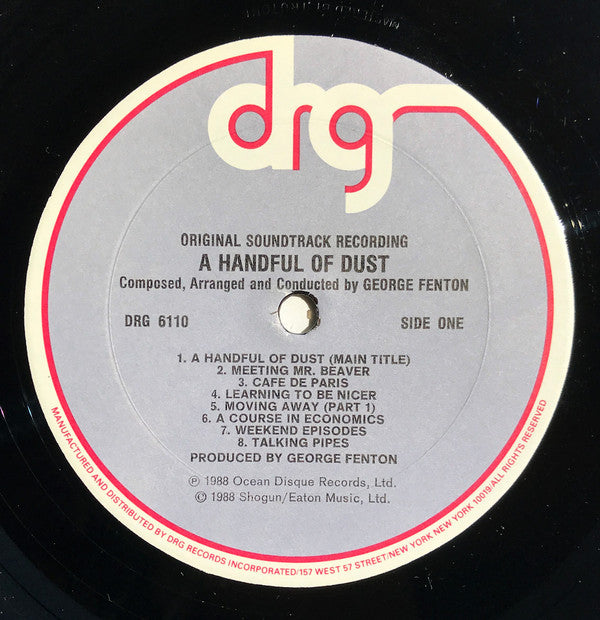 George Fenton : A Handful Of Dust (Original Motion Picture Soundtrack) (LP)