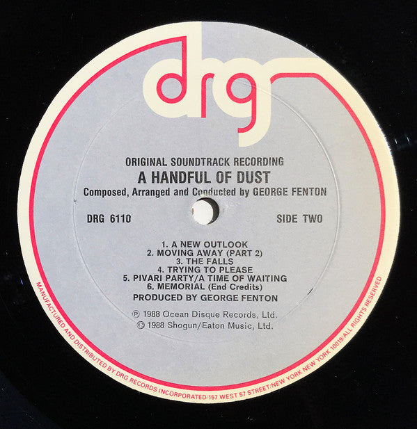 George Fenton : A Handful Of Dust (Original Motion Picture Soundtrack) (LP)