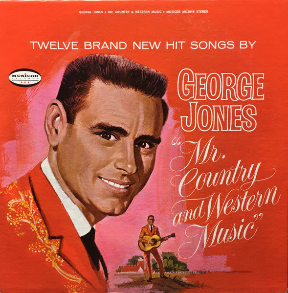 George Jones (2) : Mr. Country And Western Music (LP, Album, San)