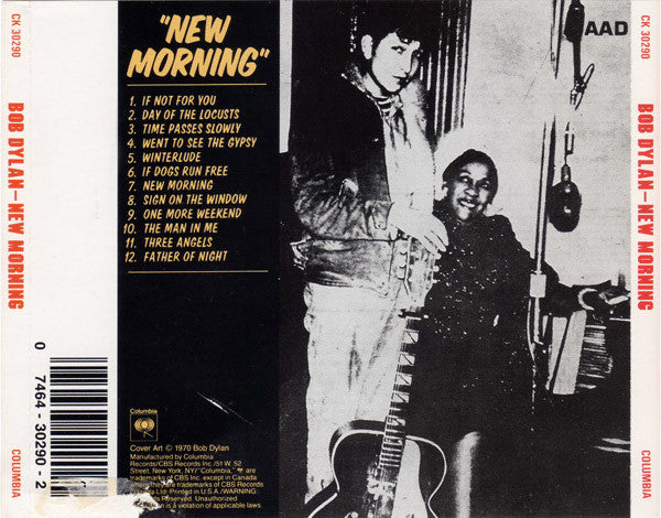 Bob Dylan : New Morning (CD, Album, RE)