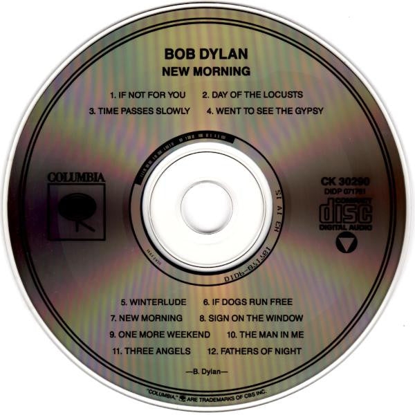 Bob Dylan : New Morning (CD, Album, RE)
