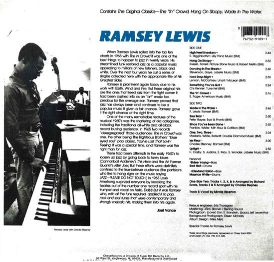 Ramsey Lewis : His Greatest Sides: Volume One (LP, Comp)