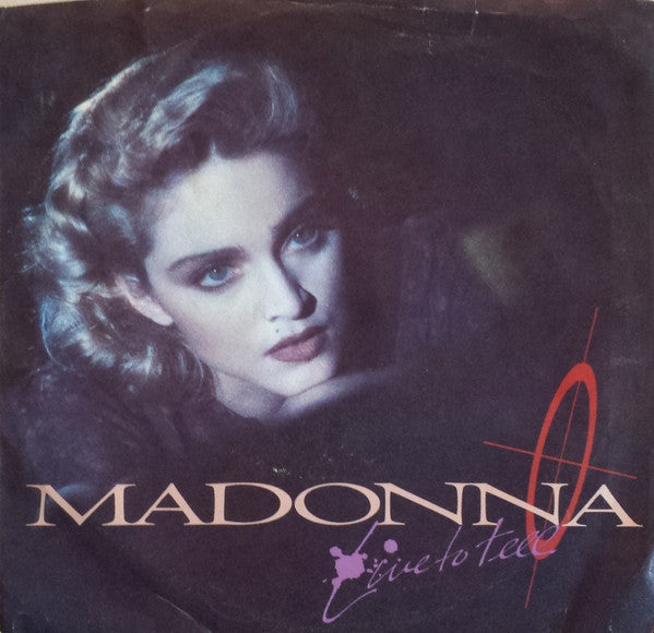 Madonna : Live To Tell (7", Single, Promo)