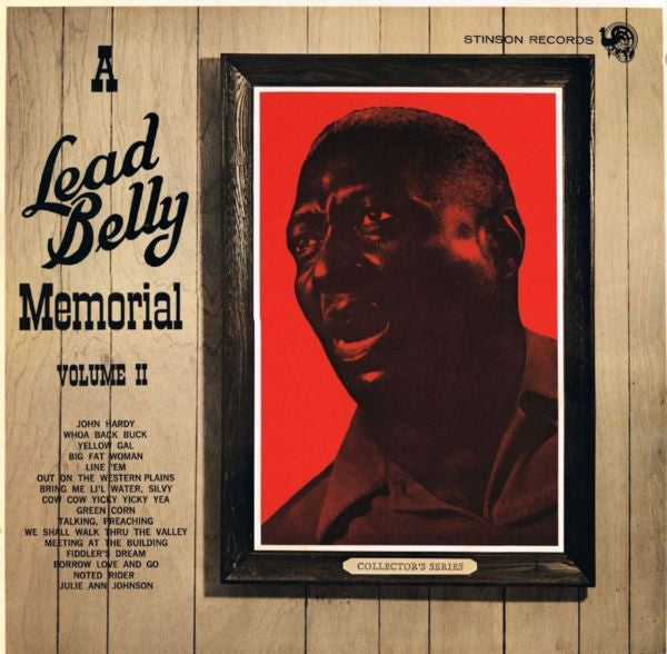 Leadbelly : A Leadbelly Memorial: Volume II (LP, Comp, RE, Red)