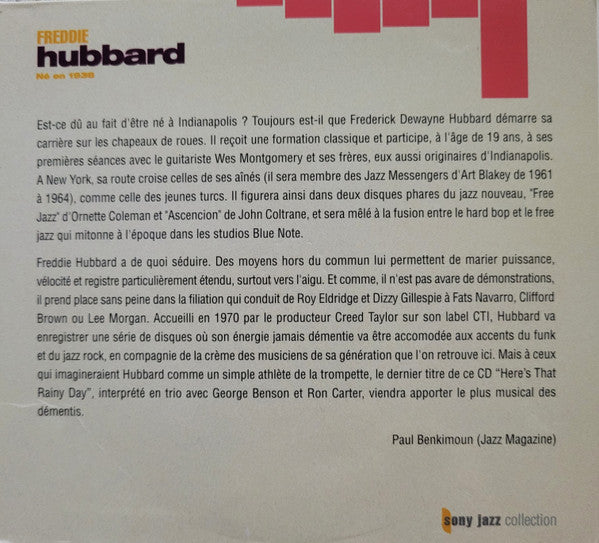 Freddie Hubbard : Freddie Hubbard (CD, Comp, Dig)