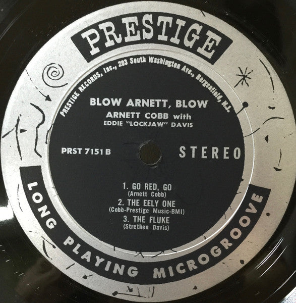 Arnett Cobb And Eddie "Lockjaw" Davis : Blow, Arnett, Blow (LP, Album)