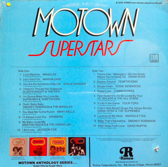 Various : Motown Superstars (LP, Comp)