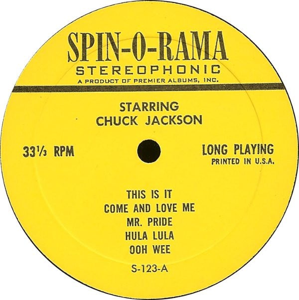 Chuck Jackson / Charlie Francis (4) : Starring Chuck Jackson (LP)