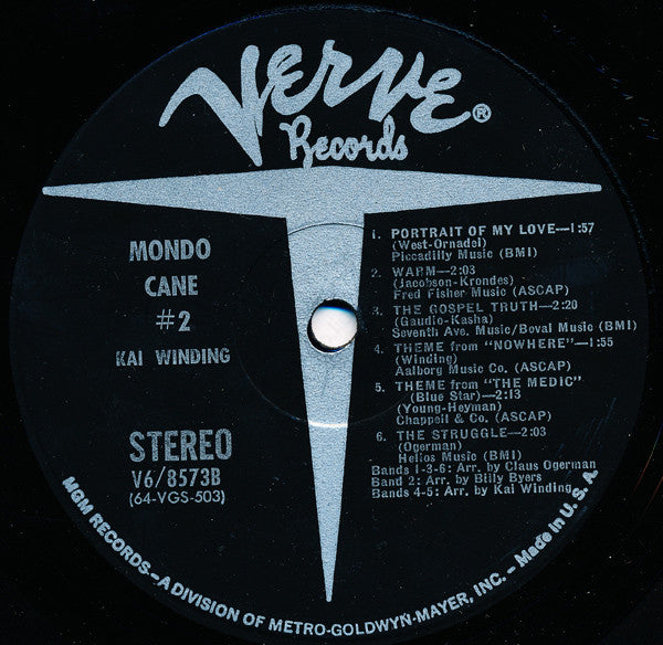 Kai Winding : Mondo Cane #2 (LP, Album)