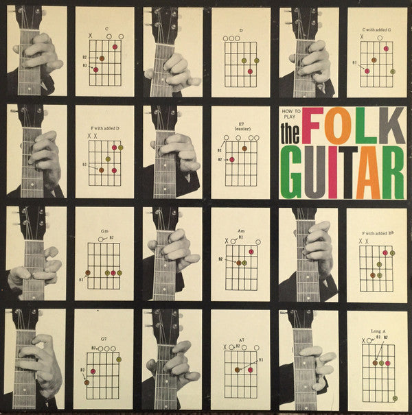 Dick Weissman And Dan Fox (6) : How To Play The Folk Guitar (2xLP, Red)
