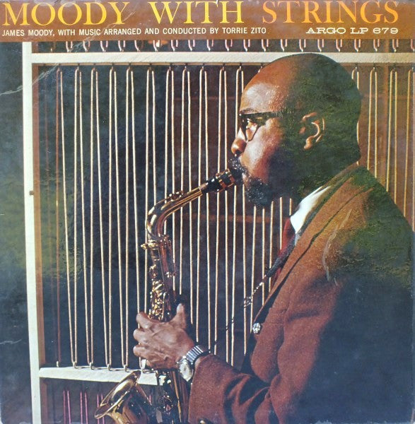 James Moody : Moody With Strings (LP, Album, Mono)