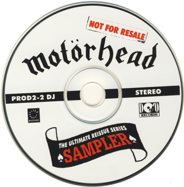 Motörhead : The Ultimate Reissue Series Sampler (CD, Comp, Promo, Smplr)